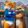 The Fox and Cat at Six Flags Great Adventure