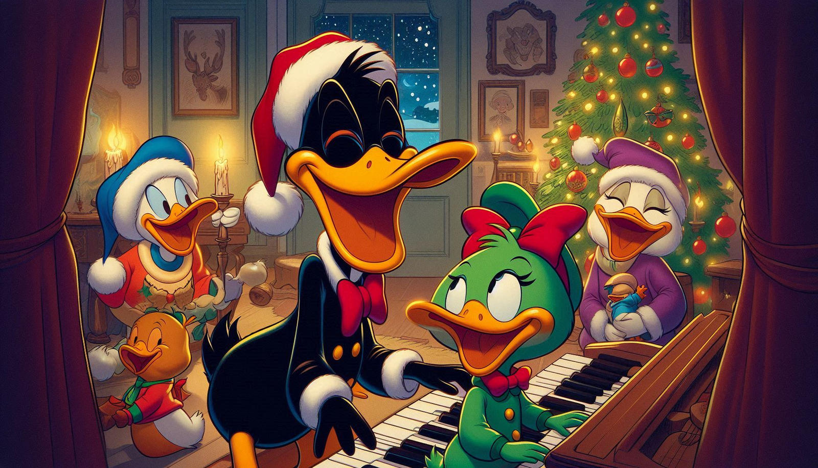 The Duck Family At Christmas 7 By BartHisher98 On DeviantArt the-duck-family-at-christmas-7-by-barthisher98-on-deviantart