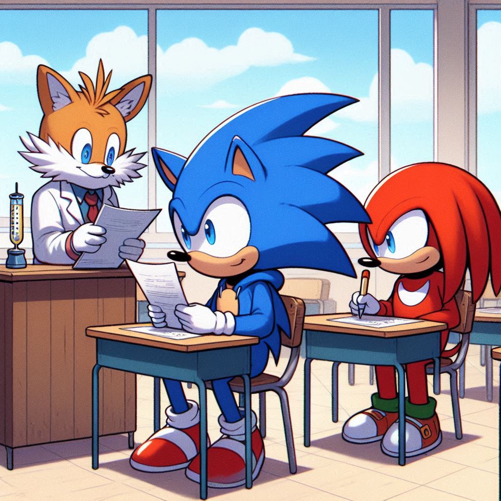 In Biology Class (3)