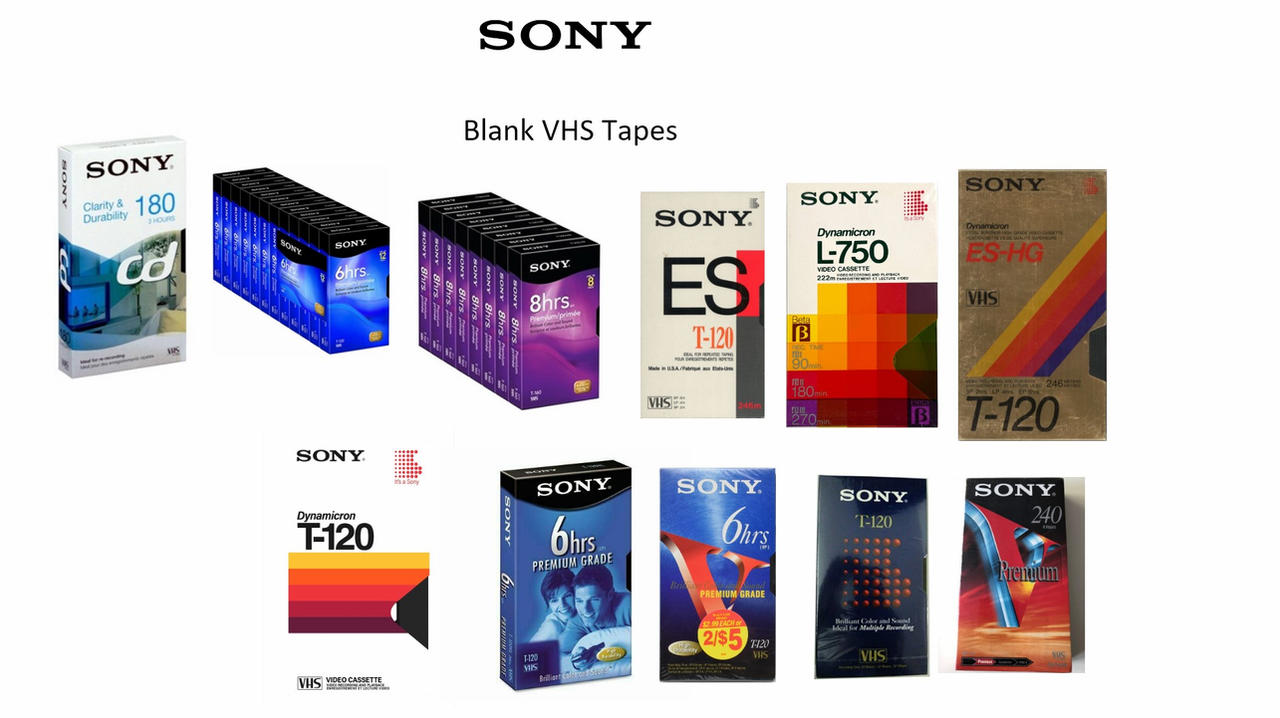 The World of Sony - Products (2) by BartHisher98 on DeviantArt