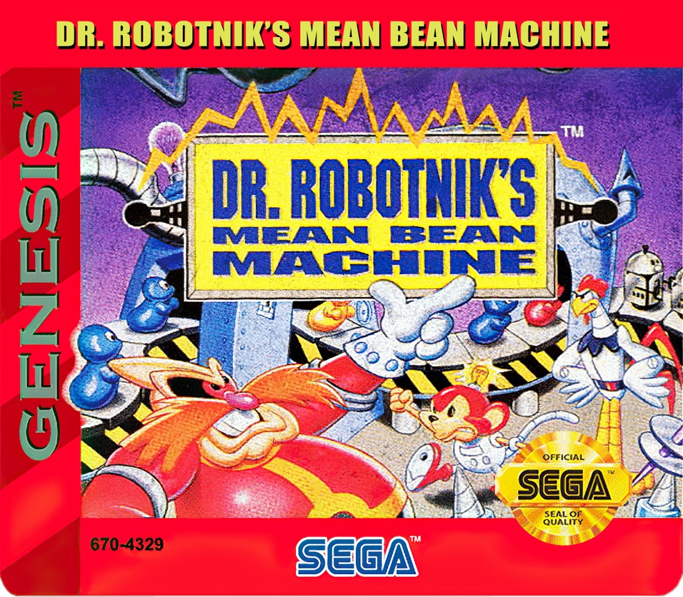 Dr Robotnik's Mean Bean Machine Stage 9-12 Dr. Robotnik's Mean Bean Machine by SmokeyMcGames on DeviantArt