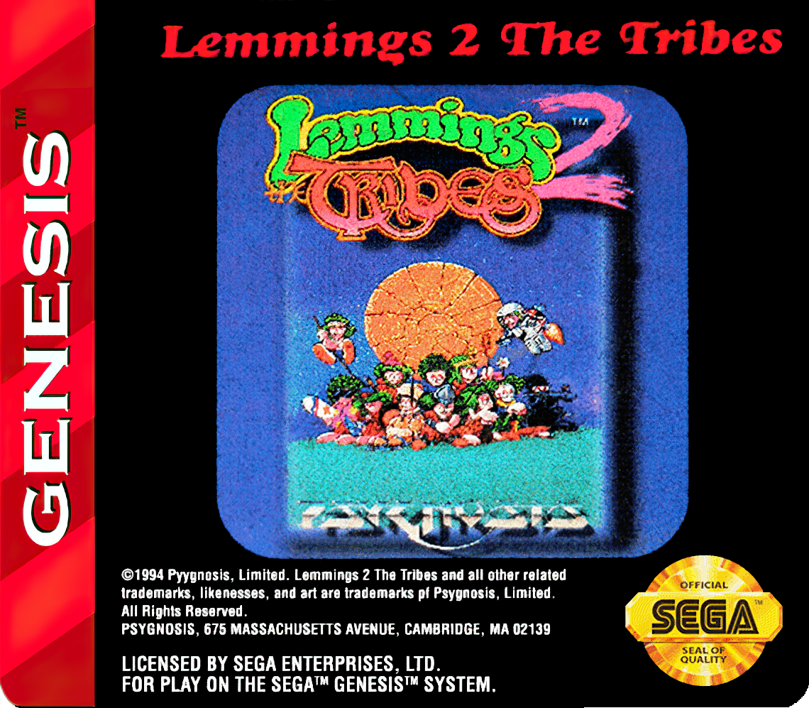 Lemmings 2: The Tribes - Sega Genesis