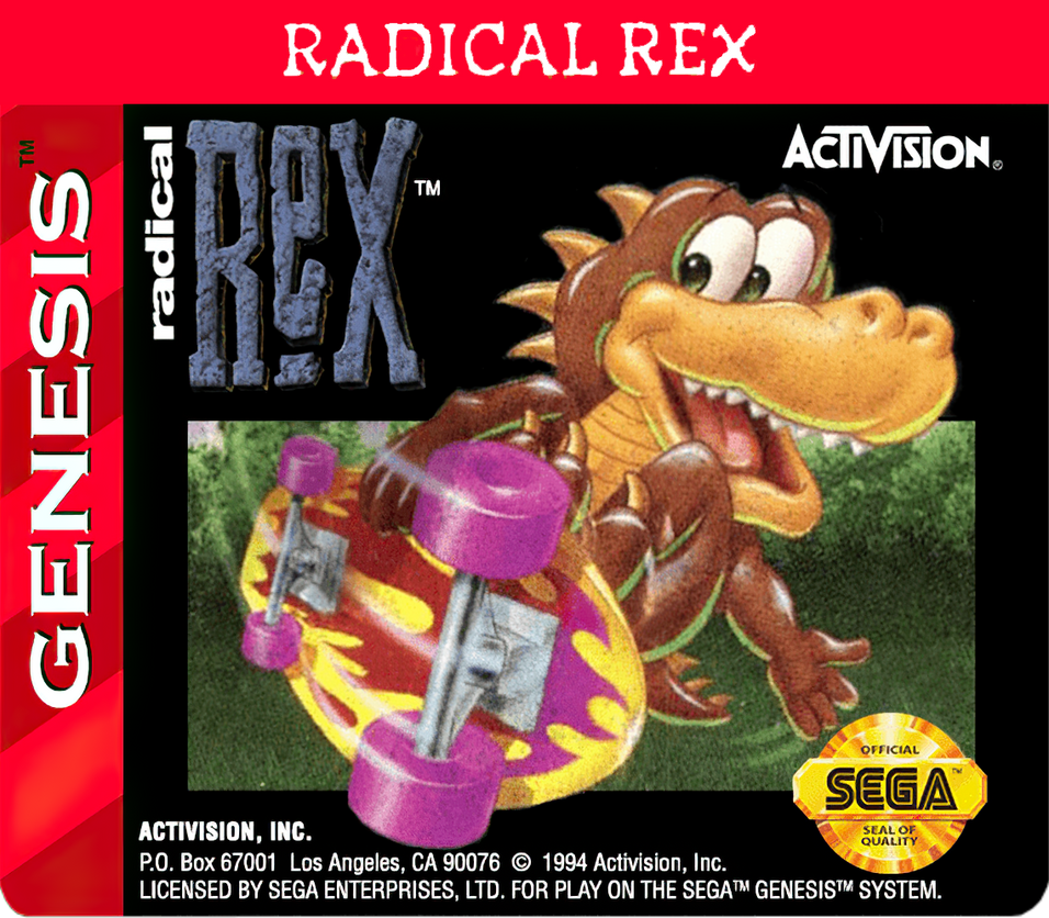 Radical Rex by SmokeyMcGames on DeviantArt