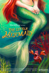 The Little Mermaid Poster by PolkaDotedFlower