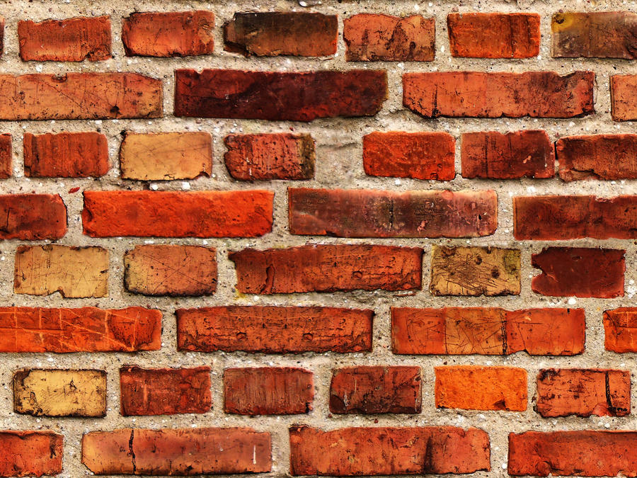 the very flat brick wall