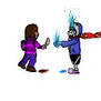 Frisk and Sans