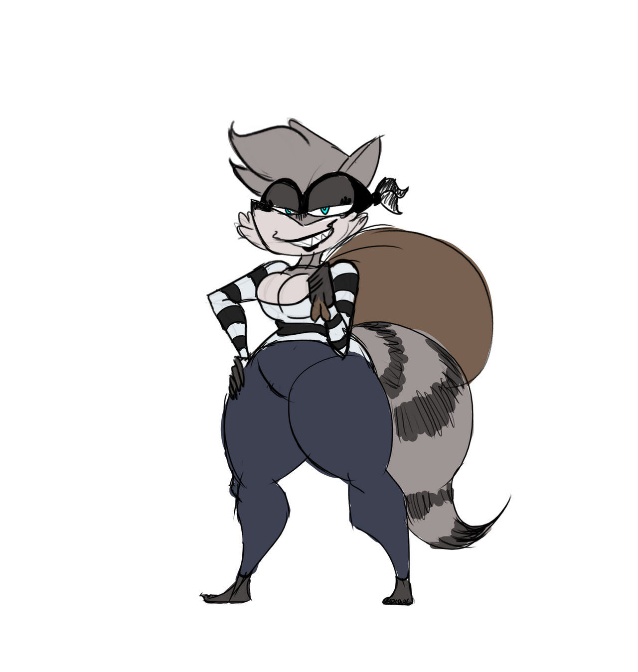 Raccony Randal Raccony by BlossonFlower on DeviantArt
