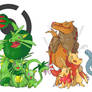 Starters of the 5th Gen.
