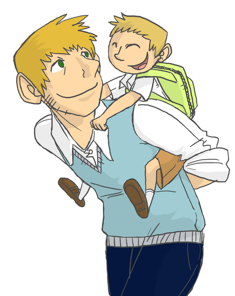 Father Son by Hallm3 on DeviantArt