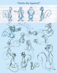 Nutts the Squirrel Character Sheet