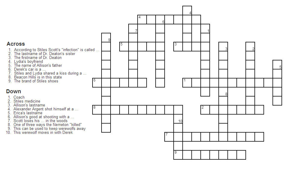 Crossword Puzzles For Teenagers / The free crossword puzzles printable
