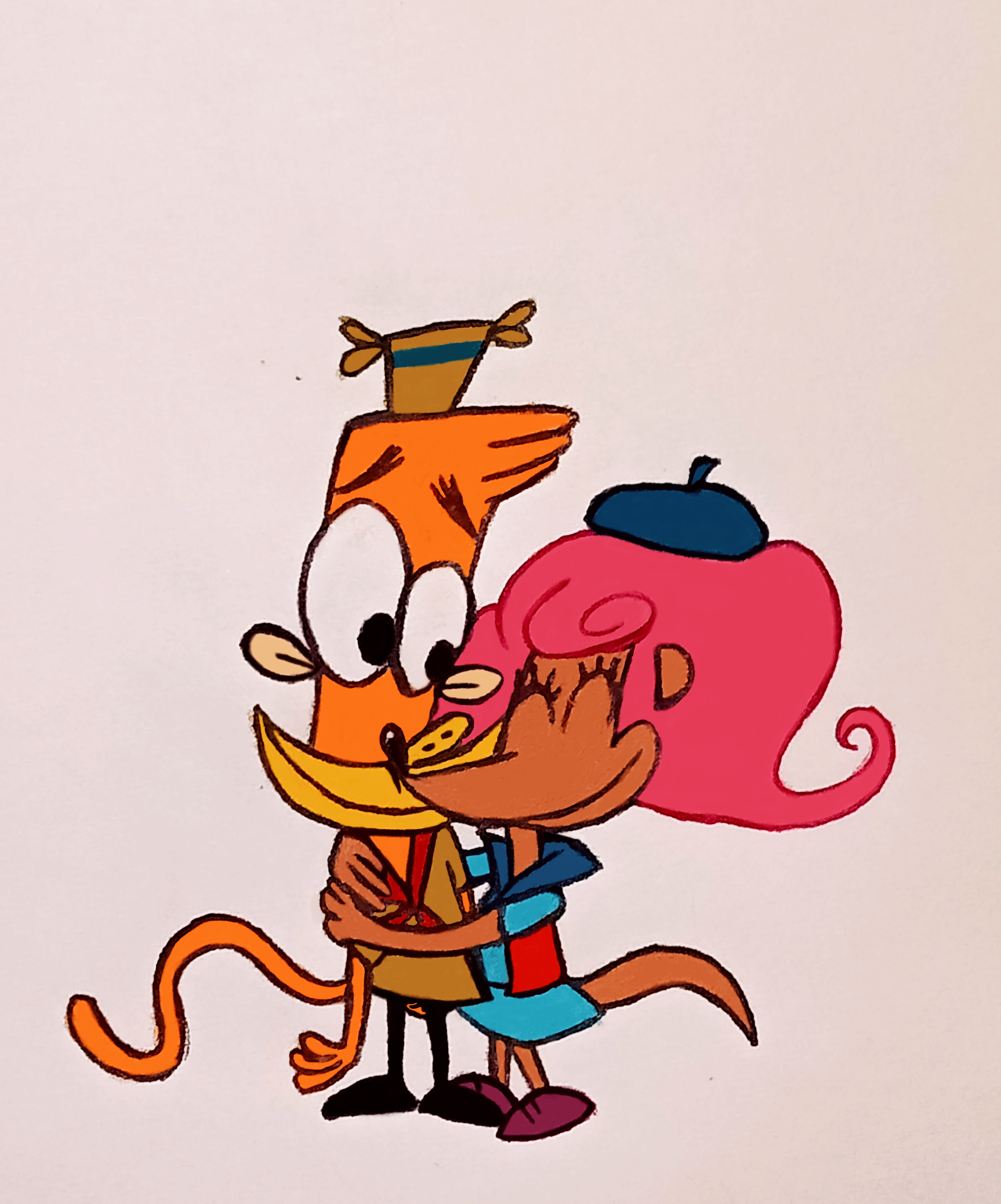 Lazlo X Patsy Deviantart Patsy hugging Lazlo (AT) by adelita03 on DeviantArt