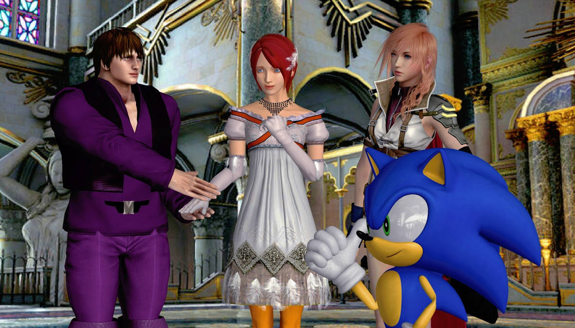 tydaze on X: ~In a New Timeline~ Princess Elise x Sonic Man from