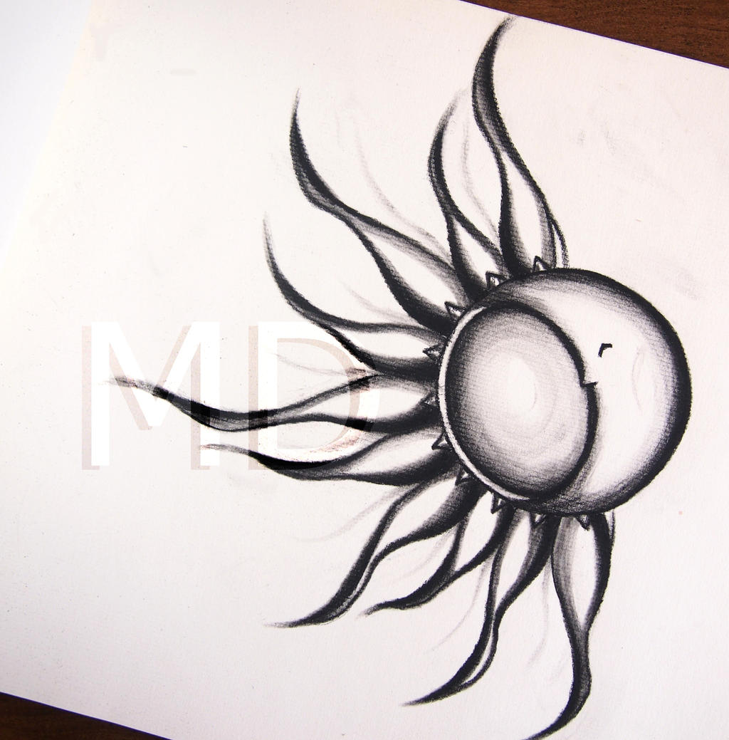 Sun And Moon Tattoo By Horseridertirsola On Deviantart