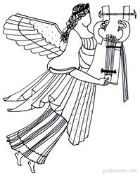 Goddess Nike Lyre