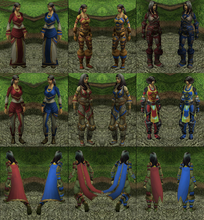 Human Variant Female Human female varations example by Smotis on DeviantArt