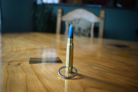 Bullet Keychain With Epoxy