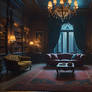 Mysterious Vintage Room