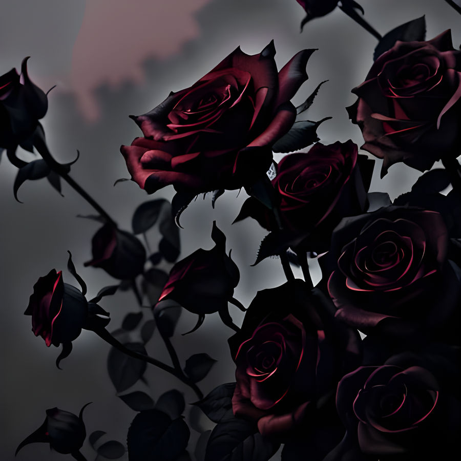 Anonymous Roses Gothic Roses by VintageVibesArtwork on DeviantArt
