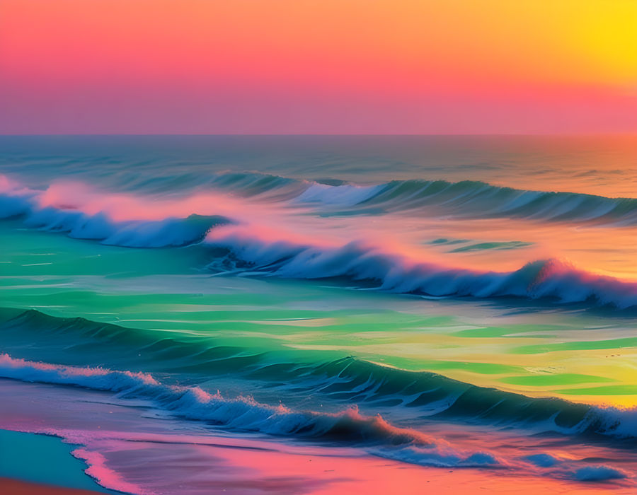 Sunset At The Beach