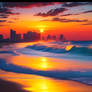 Sunset At The Beach