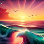 Sunset At The Beach