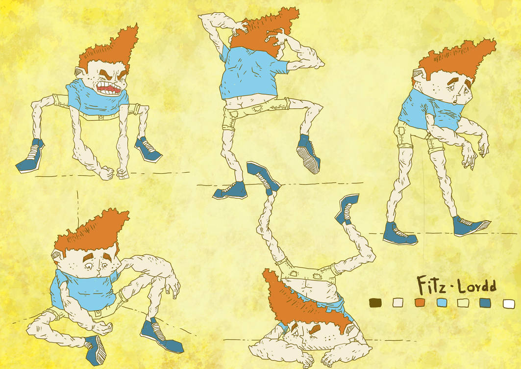 Fitz Character Fitz-Loydd character design by goo-lash on DeviantArt
