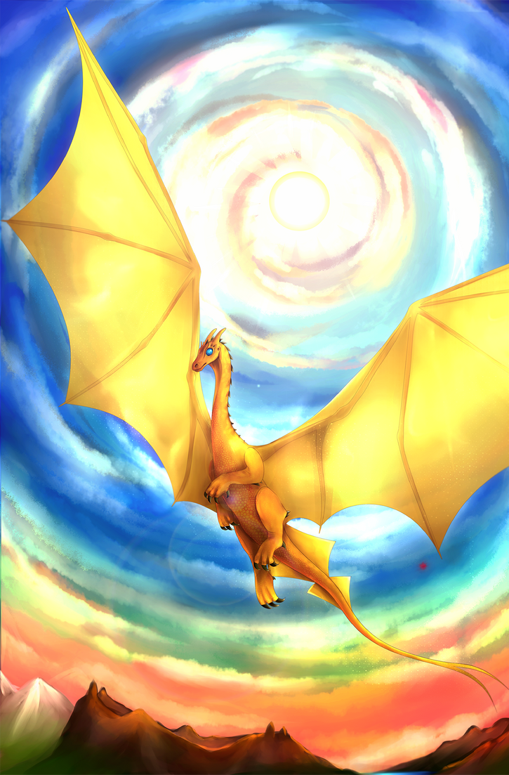 Ramoth by Goldenflake on DeviantArt