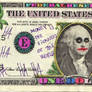 Mr. J dollar bill