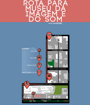 Wayfinding - Museu da Imagem e do Som