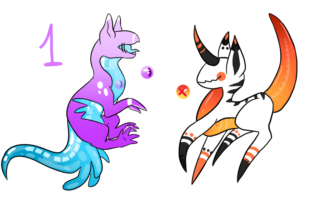 Slimebeast collab batch (1/2) by BunMelon on DeviantArt