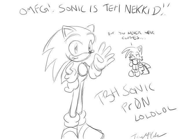 OMFG T3H SONIC PR0N