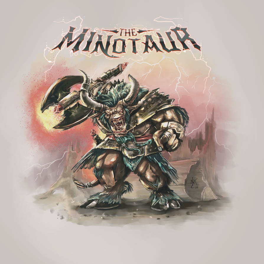 Minotaur by NickBarfuss on DeviantArt