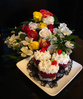 English Rose Cupcakes 2