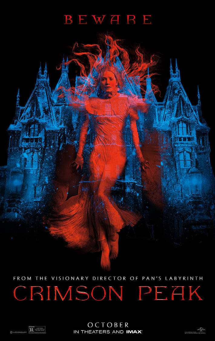 Crimson Peak movie poster by Carriejokerbates