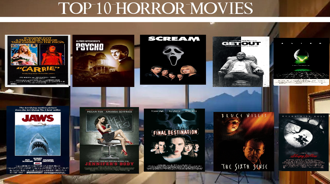 My Top 10 Favourite Slasher Movies by Daviddv1202 on DeviantArt