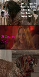 Carrie White Accepts Cujo's Apology by Carriejokerbates