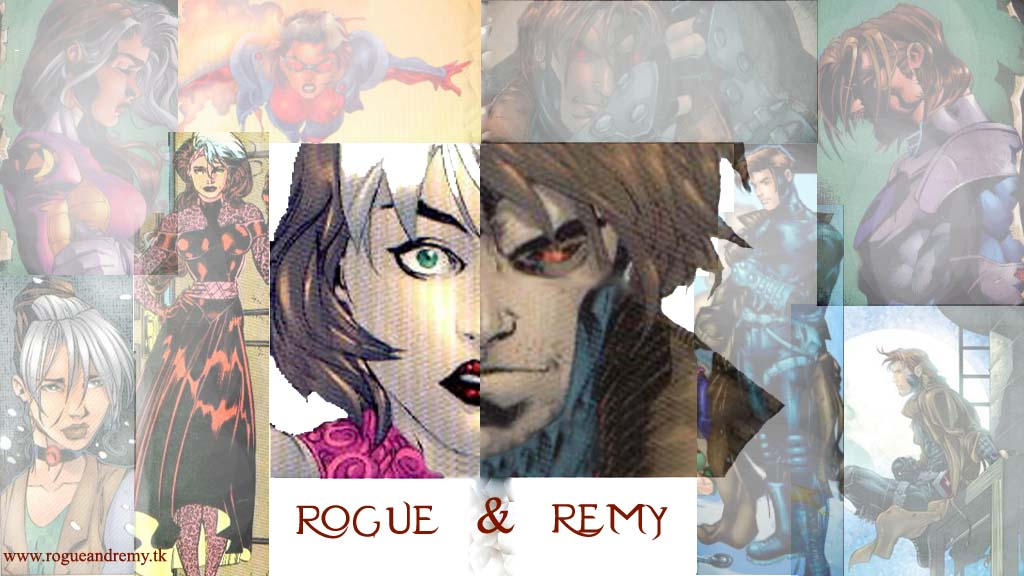 Walpaper Rogue and Remy by Iertje on DeviantArt