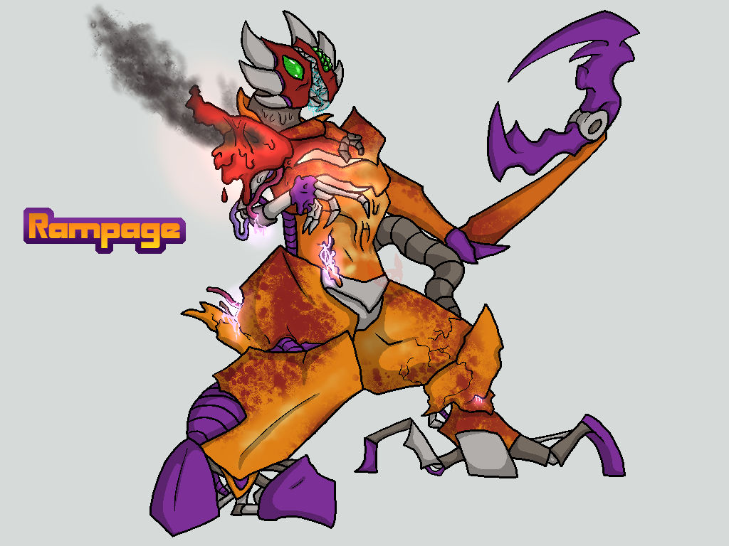 Deviantart Gts Rampage 3d Rampage by DeceptiSpoon on DeviantArt