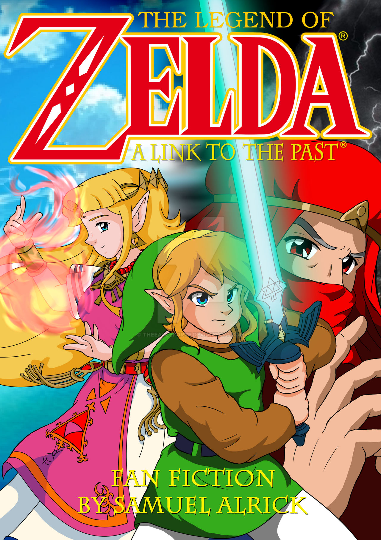 A Link To The Past Comic A Link to the Past Fan Fiction cover by TheEagleForce on DeviantArt