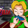 The Hero of Time with Ocarina of Time