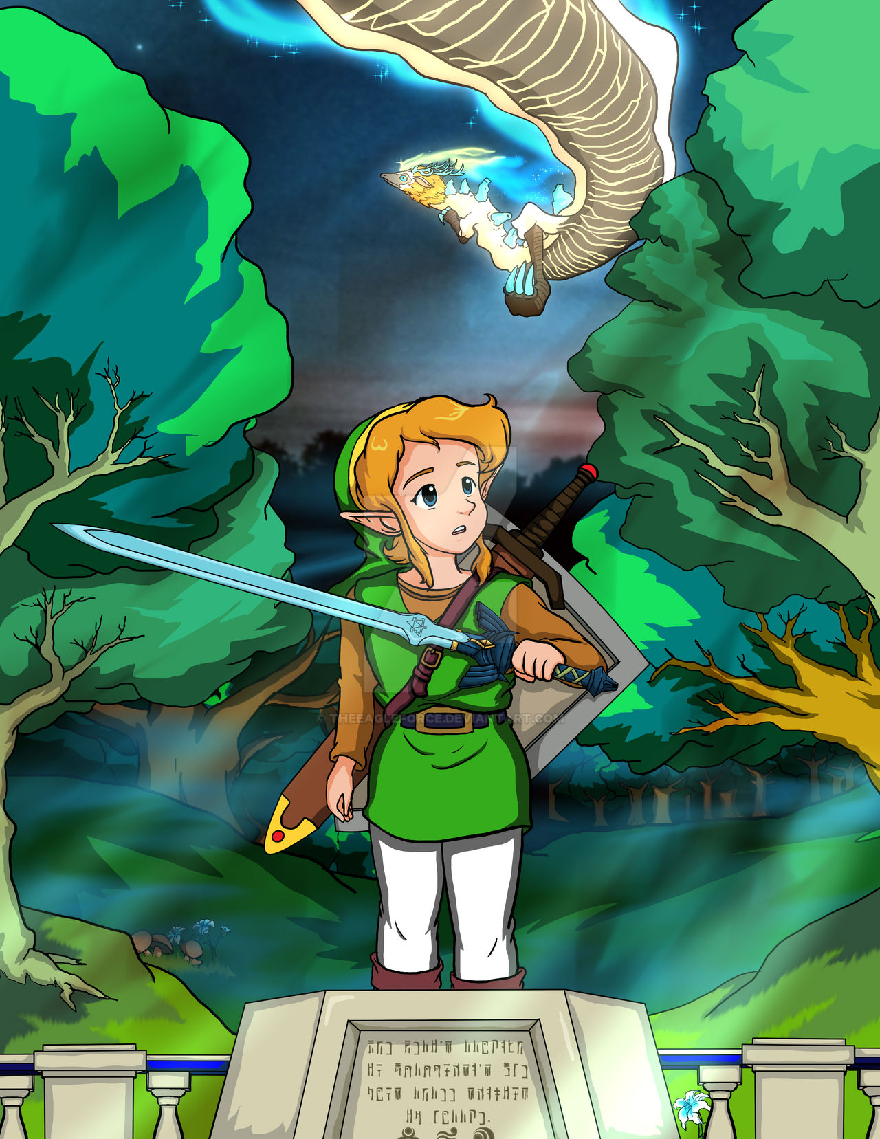 Link, you must find me by TheEagleForce on DeviantArt