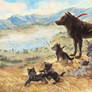 Following the caribou