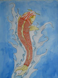 Koi (painted)