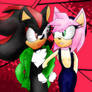 Shadow and Amy Arm in Arm