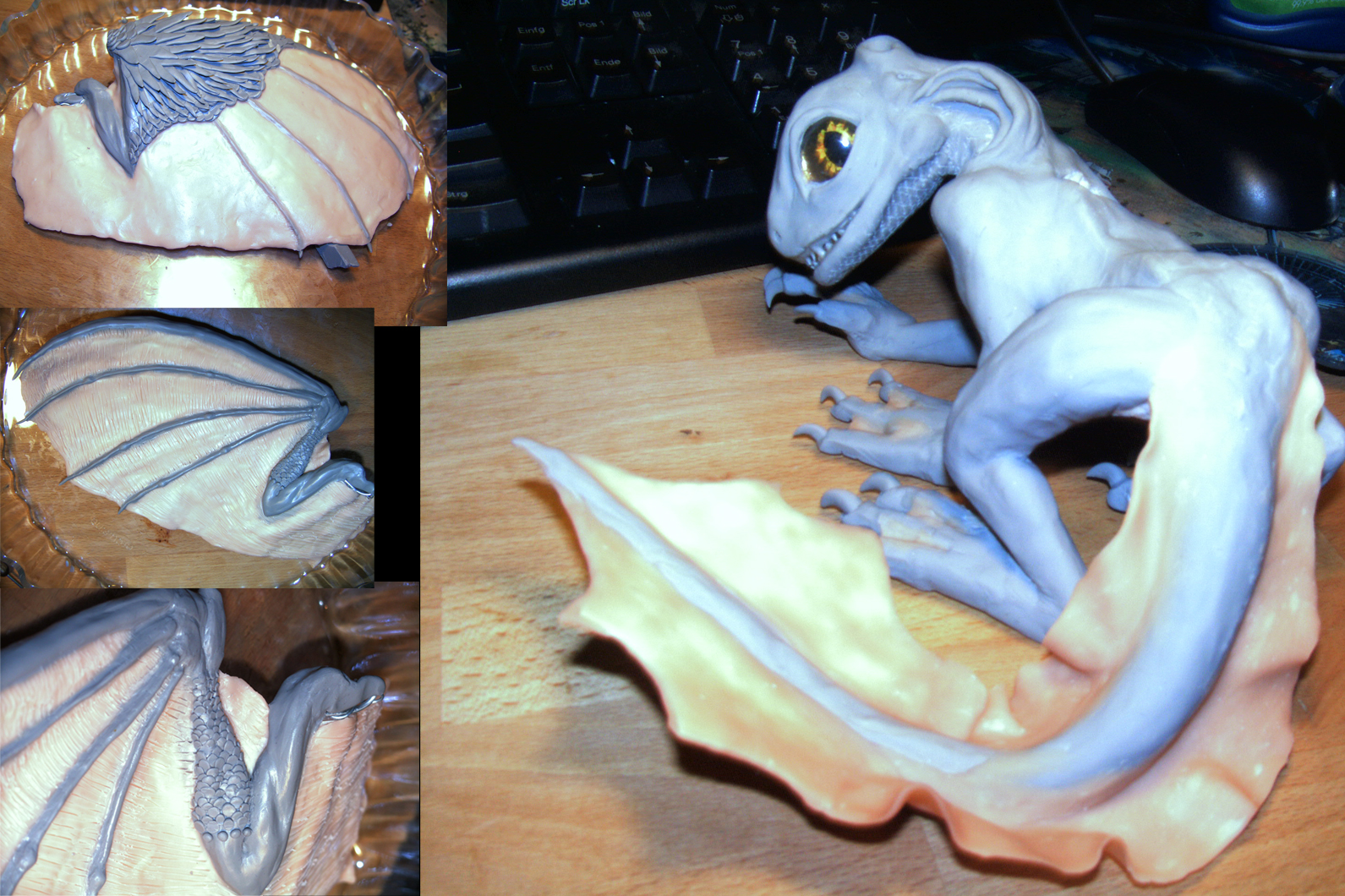 Little Clay Dragon WIP