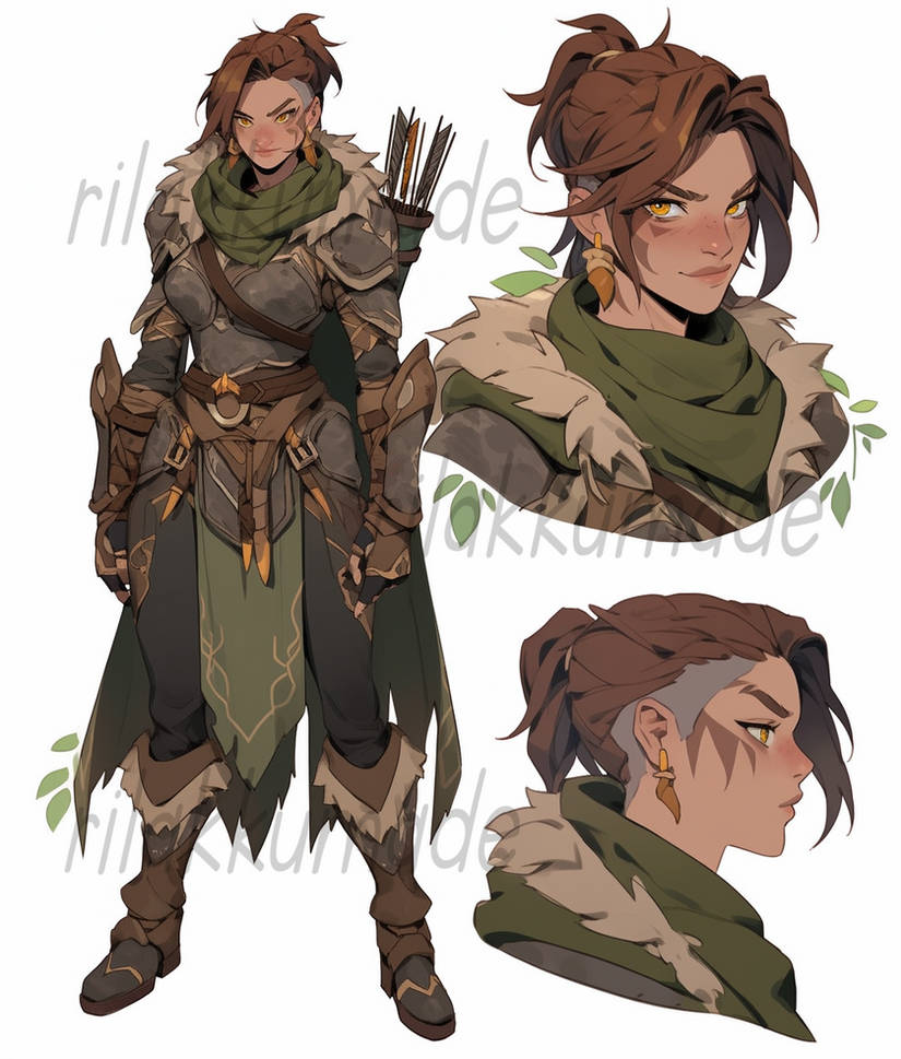 718 Character Adoptable character 718 by Rilakkumade on DeviantArt