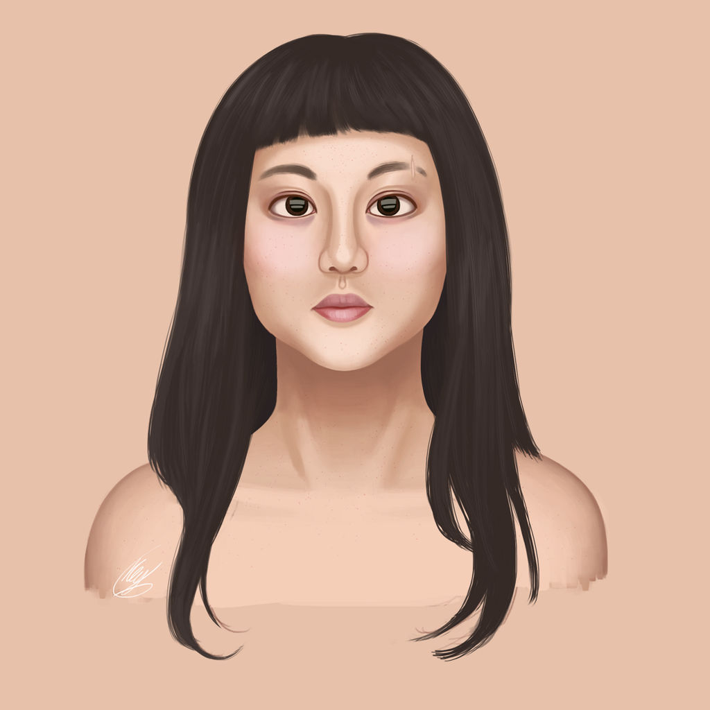 Portrait#1 by KeyGii on DeviantArt