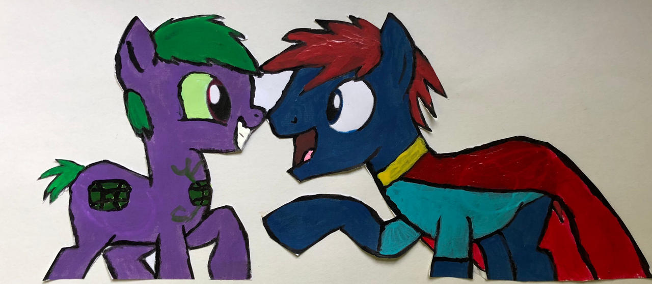 Sigma Meets Power Colt by PhantomTail916 on DeviantArt