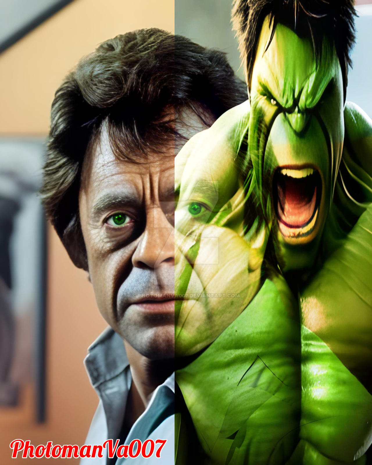 David Banner/ Incredible Hulk by PhotomanVa007 on DeviantArt